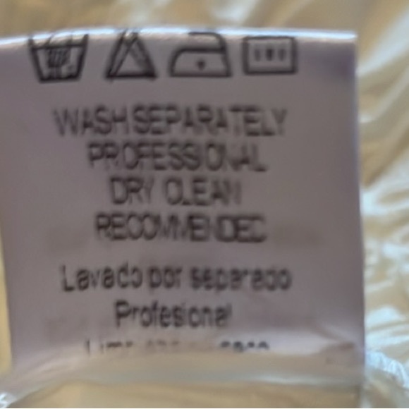 Aiden Ruffled Blouse in Cream, Size Medium - Picture 16 of 17